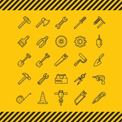 Collection of construction icons
