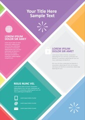 Infographic template