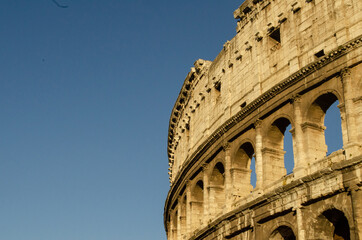 Lateral Detail of Roman Colosseum