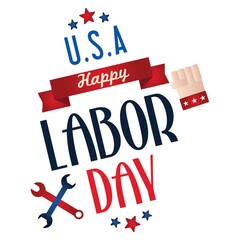 Labor day poster