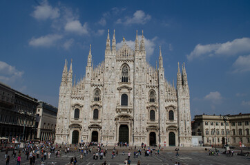 Cathedral of Milan in Summer