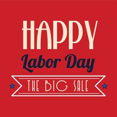 Labor day poster