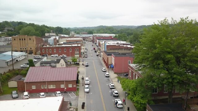 Small Town America, Elkin NC, Elkin North Carolina in 4k