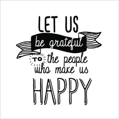 Custom typography for your design. Positive quotes set.