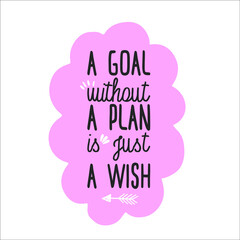 Custom typography for your design. Positive quotes set.