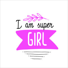 Custom typography for your design. Positive quotes set.