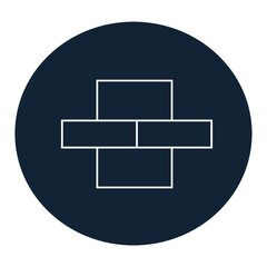 Brick wall icon