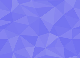Obraz premium Abstract vector polygonal seamless background with blue triangles