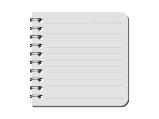 白紙のメモ用紙イメージ