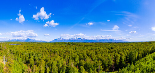 Fototapeta premium Alaska Mountains