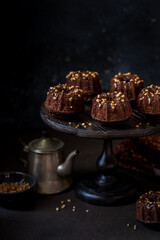 Chocolate Mini Bundt Cakes