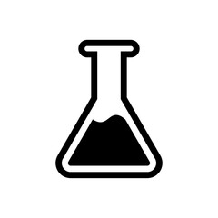 laboratory icon template, lab vector element