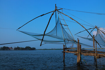 
Flickr
Cheenavala. Chinese fishing nets in fort cochi