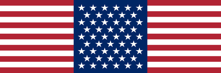 4th July Independence Day, vector poster