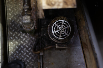 Technical equipment & machine  spare part  in the  factory
