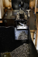 Fototapeta na wymiar Technical equipment & machine spare part in the factory 