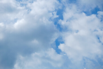 Obraz premium soft focus cloud and blue sky in the shiny day 