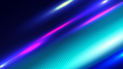 Abstract light and shade creative technology background.