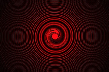 Red spiral, beautiful abstract background for design. Suitable for wallpapers and posters, web, cards, etc.