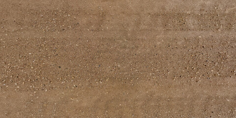 view from above on texture of gravel road