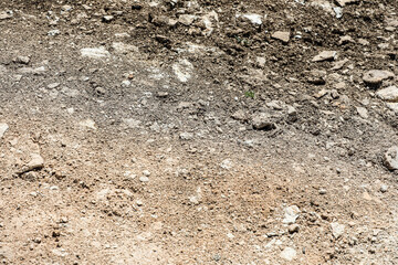 View of mountain surface outdoors