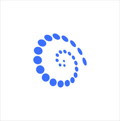 Abstract circle creative for business logo vector template