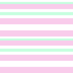 Nahtloser Musterhintergrund mit rosa Streifen im horizontalen Stil - Rosa horizontal gestreifter nahtloser Musterhintergrund, der für Modetextilien, Grafiken geeignet ist