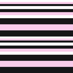 Pink Stripe seamless pattern background in horizontal style - Pink Horizontal striped seamless pattern background suitable for fashion textiles, graphics