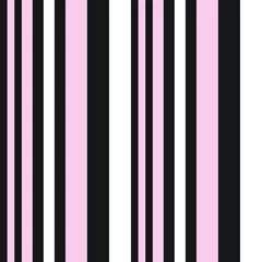 Tapeten Vertikale Streifen Nahtloser Musterhintergrund mit rosa Streifen im vertikalen Stil - Rosa vertikal gestreifter nahtloser Musterhintergrund, der für Modetextilien, Grafiken geeignet ist