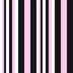 Foto op Plexiglas Verticale strepen Roze streep naadloze patroon achtergrond in verticale stijl - Roze verticale gestreepte naadloze patroon achtergrond geschikt voor mode textiel, graphics