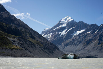 summer afternoon at the Hooker valley