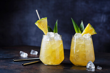 Summer cocktail and bar concept