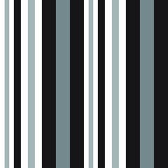 Schwarz-Weiß-Streifen nahtloser Musterhintergrund im vertikalen Stil - Schwarz-weißer vertikal gestreifter nahtloser Musterhintergrund, geeignet für Modetextilien, Grafiken