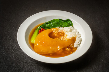 中華料理 ふかひれの姿煮　Chinese cuisine Shark fin simmered