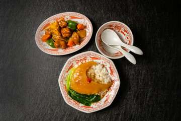 中華料理 ふかひれの姿煮　Chinese cuisine Shark fin simmered
