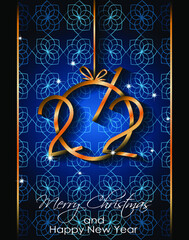 2021 Happy New Year background for your seasonal invitations, festive posters, greetings cards.