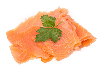 Geräucherter Seelachs in Scheiben