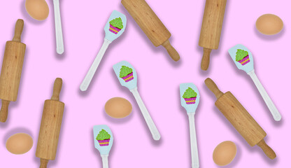 utensili pasticceria ristorante colore matterello marisa 