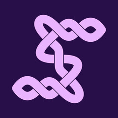 Celtic knot. Abstract ornament. Vector illustration.