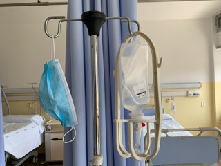 medical equipment in operating room