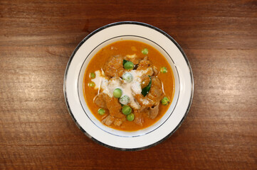 Dried Red Pork Coconut Curry (Panaeng).