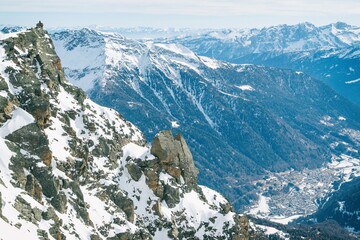 Val di Sole Pejo 3000, Pejo Fonti ski resort, Stelvio National Park, Trentino, Italy