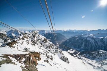 Val di Sole Pejo 3000, Pejo Fonti ski resort, Stelvio National Park, Trentino, Italy
