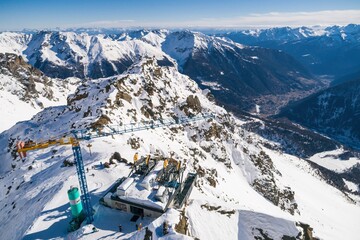 Val di Sole Pejo 3000, Pejo Fonti ski resort, Stelvio National Park, Trentino, Italy