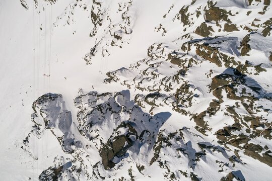 Val di Sole Pejo 3000, Pejo Fonti ski resort, Stelvio National Park, Trentino, Italy