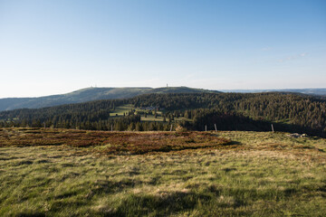 landscape on the summit of the herzogenhorn 1415m a very beautiful mountain in the southern black...