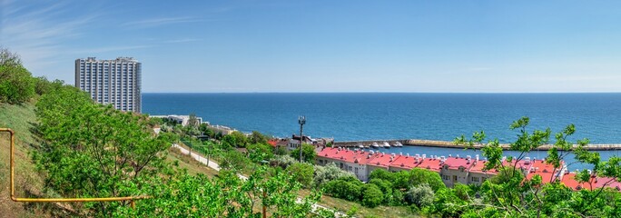 Coast of Odessa in the  Big Fountain resort, Ukraine