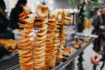 food, market, bakery, meat, meal, bread, grill, barbecue, seafood, grilled, fish, street, cake, cuisine, gourmet, shop, restaurant, dinner, store, fruit, fresh, cooking, prawn, delicious, healthy