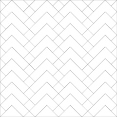 Geometric square vector pattern. The pattern is formed from the square shape. Repeating and rotating the pattern. Abstract seamless patterns with squares. Black and white in 2D CAD drawing. 
