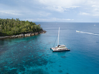 boat on the sea